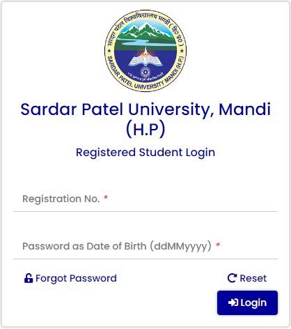 SPU Mandi Result Login Portal 