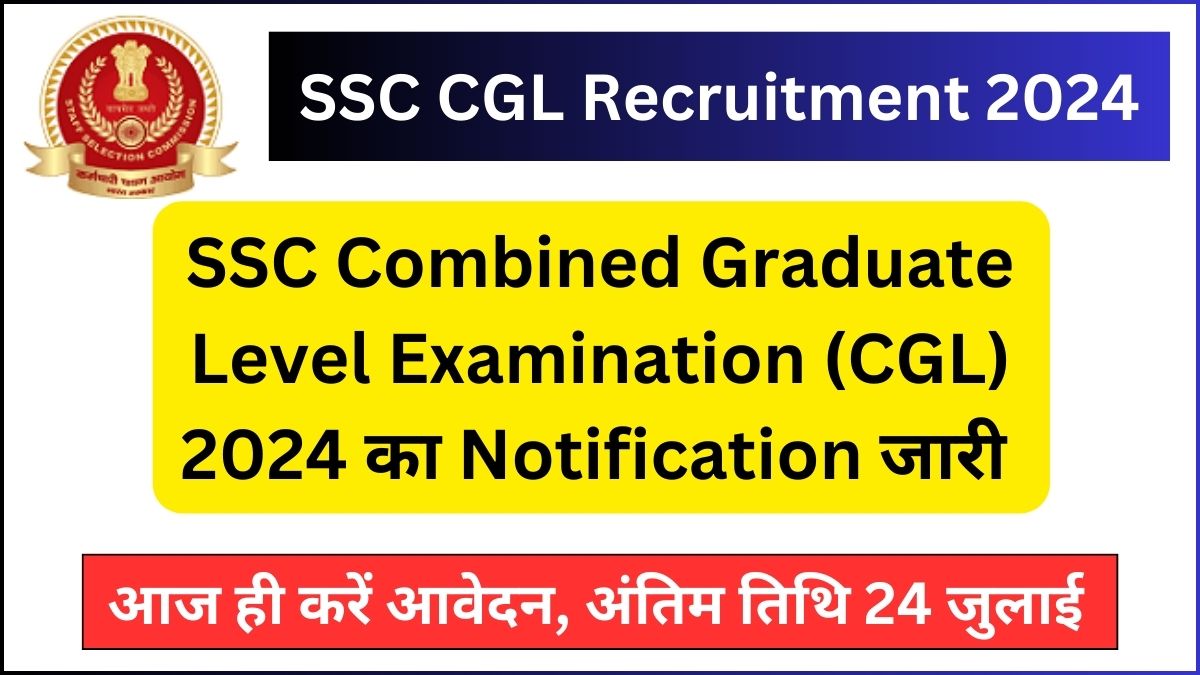 SSC CGL Recruitment 2024