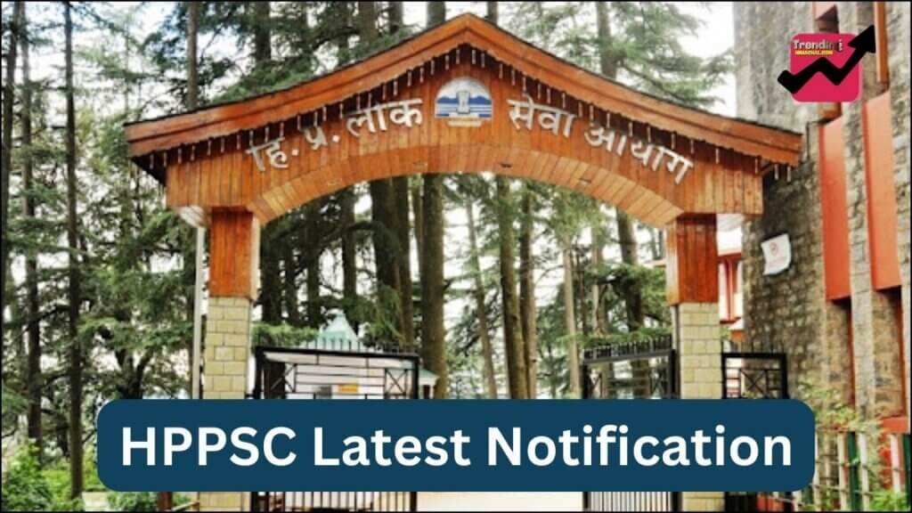 HPPSC Shimla Notification