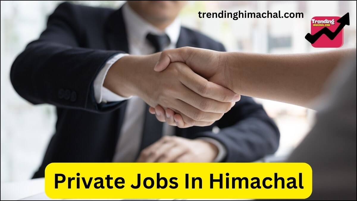 Private Jobs In HP