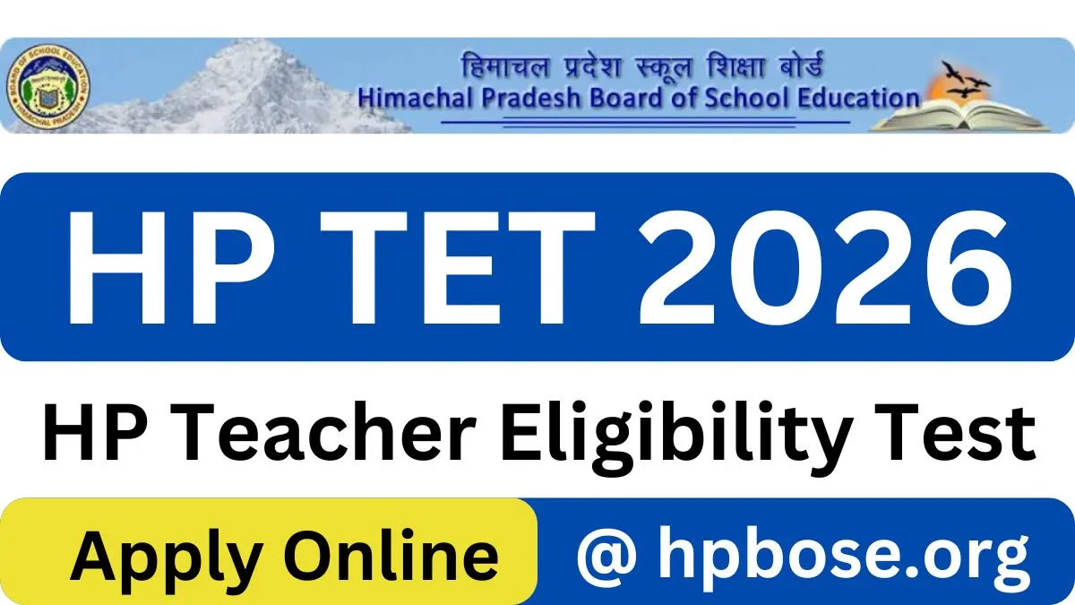 HP TET 2026